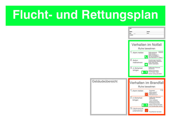 Fluchtplan